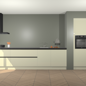 Magnolia hoogglans greeploze keuken Calgary 86405