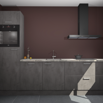 Beton Antraciet keuken Tokelau 45497