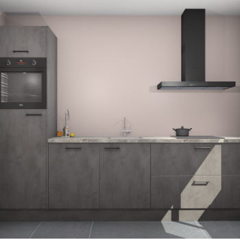 Beton Antraciet keuken Tokelau 45500