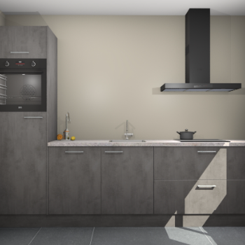 Beton Antraciet keuken Tokelau 45543