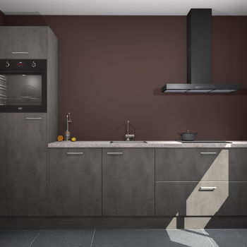 Beton Antraciet keuken Tokelau 45544