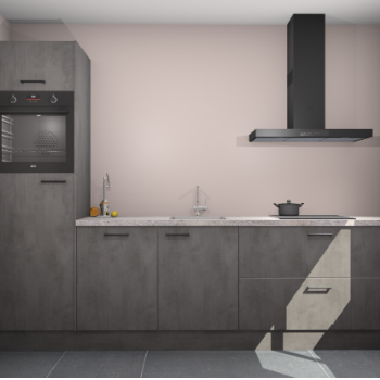 Beton Antraciet keuken Tokelau 45546