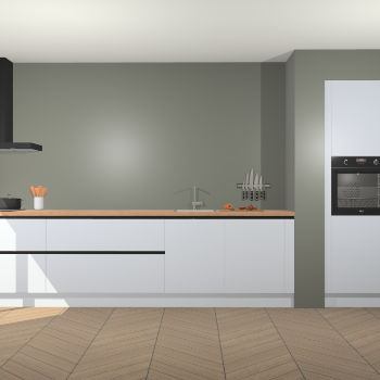 Sneeuwwitte greeploze keuken Calgary 86411