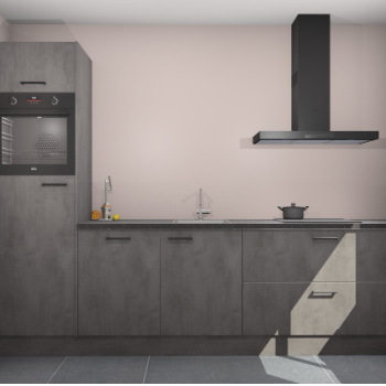 Beton Antraciet keuken Tokelau 45566