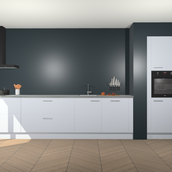 Sneeuwwitte keuken Calgary 86414