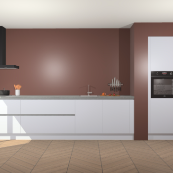 Sneeuwwitte greeploze keuken Calgary 86416