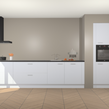 Sneeuwwitte keuken Calgary 86422