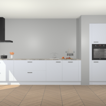 Sneeuwwitte keuken Calgary 86434