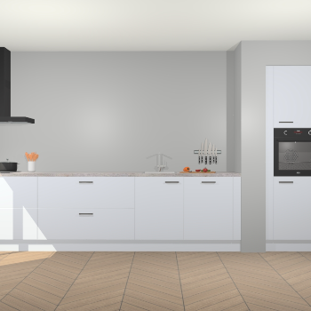 Sneeuwwitte keuken Calgary 86440