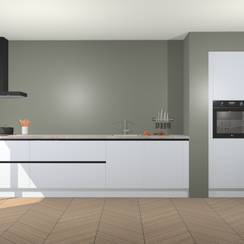 Sneeuwwitte greeploze keuken Calgary 86441