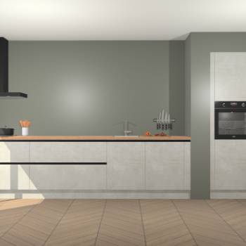 Beton Opal greeploze keuken Calgary 86573