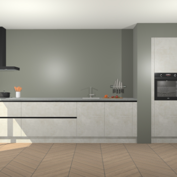 Beton Opal greeploze keuken Calgary 86580