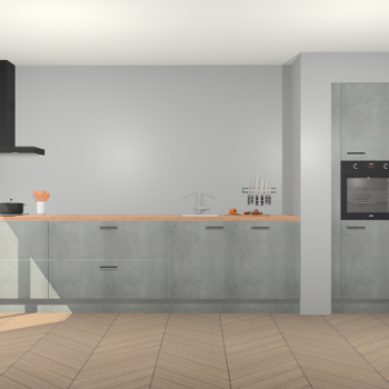 Beton Parelgrijs keuken Calgary 86658