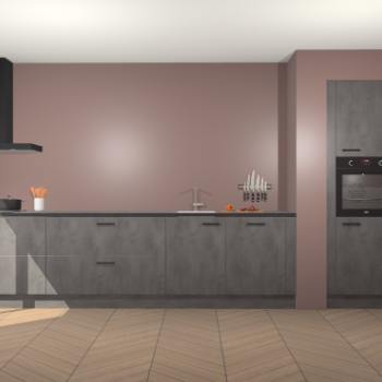 Beton Antraciet keuken Calgary 86631