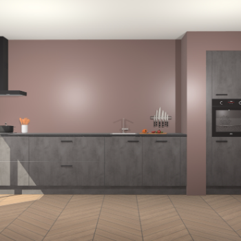 Beton Antraciet keuken Calgary 86650