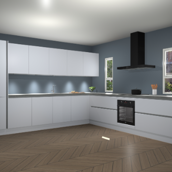 Sneeuwwitte greeploze keuken Solola 86860