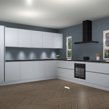 Sneeuwwitte greeploze keuken Solola 86866