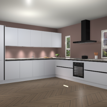 Sneeuwwitte greeploze keuken Solola 86879