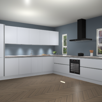 Sneeuwwitte greeploze keuken Solola 86883