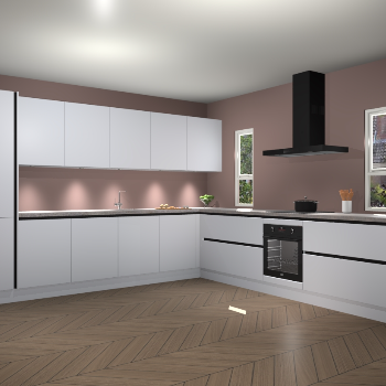 Sneeuwwitte greeploze keuken Solola 86886