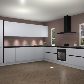 Sneeuwwitte greeploze keuken Solola 86893