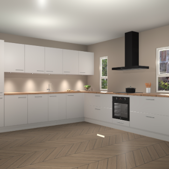 Zijdegrijze keuken Solola 86896