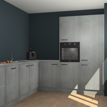 Beton Parelgrijs keuken Portland 78933