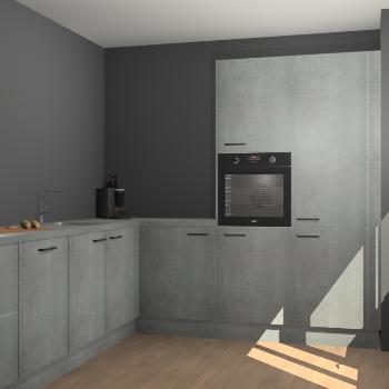 Beton Parelgrijs keuken Portland 78934