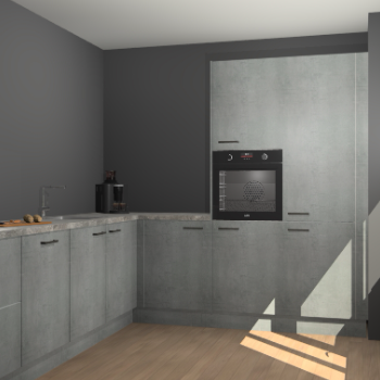 Beton Parelgrijs keuken Portland 78965