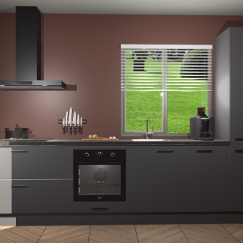 Onyxgrijze keuken Antigua 44046