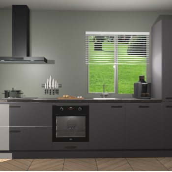 Onyxgrijze keuken Antigua 44047