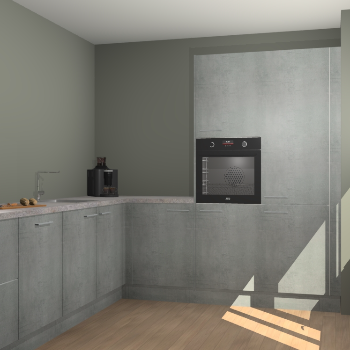 Beton Parelgrijs keuken Portland 79003