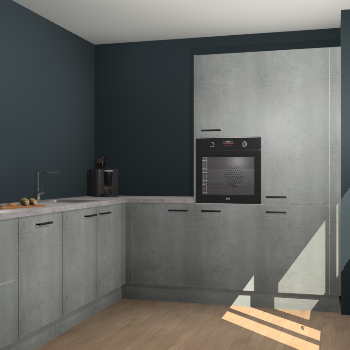 Beton Parelgrijs keuken Portland 79006