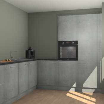 Beton Parelgrijs keuken Portland 79015