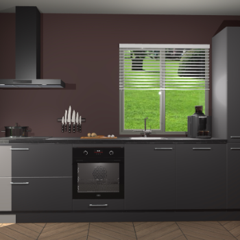 Onyxgrijze keuken Antigua 44119