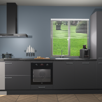 Onyxgrijze keuken Antigua 44120