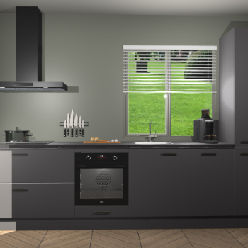 Onyxgrijze keuken Antigua 44126