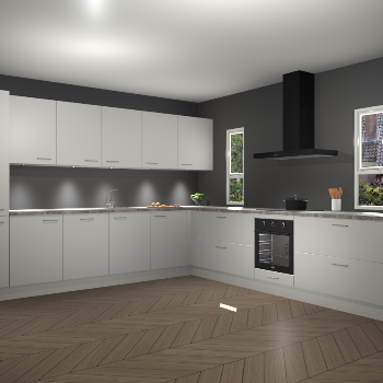 Zijdegrijze keuken Solola 86915