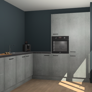 Beton Parelgrijs keuken Portland 79018