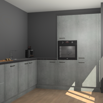 Beton Parelgrijs keuken Portland 79019