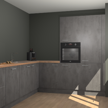 Beton Antraciet keuken Portland 79028