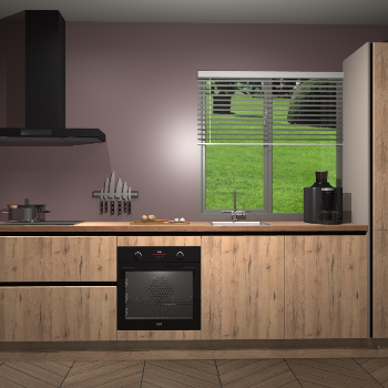 Madera Natuur greeploze keuken Antigua 45570