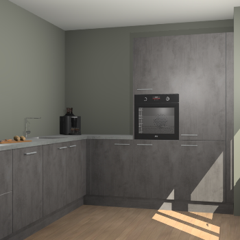 Beton Antraciet keuken Portland 79053