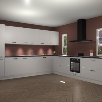 Zijdegrijze keuken Solola 86933