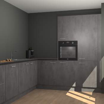 Beton Antraciet keuken Portland 79090