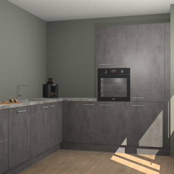 Beton Antraciet keuken Portland 79097
