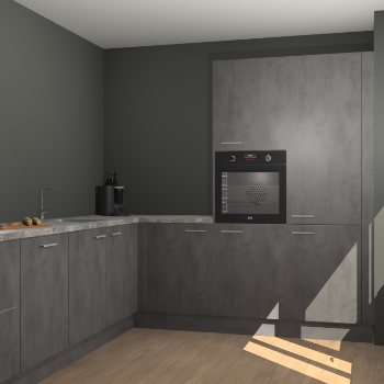 Beton Antraciet keuken Portland 79111