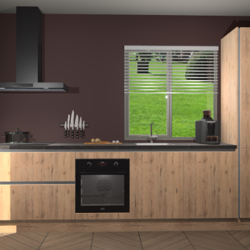 Madera Natuur greeploze keuken Antigua 44414