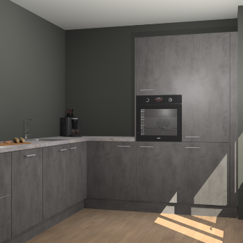 Beton Antraciet keuken Portland 79117