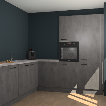Beton Antraciet keuken Portland 79119
